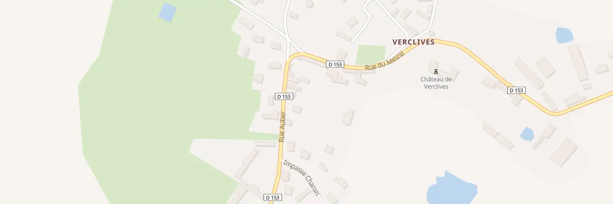 Plan du 5 Rue Auber à Mesnil-Verclives