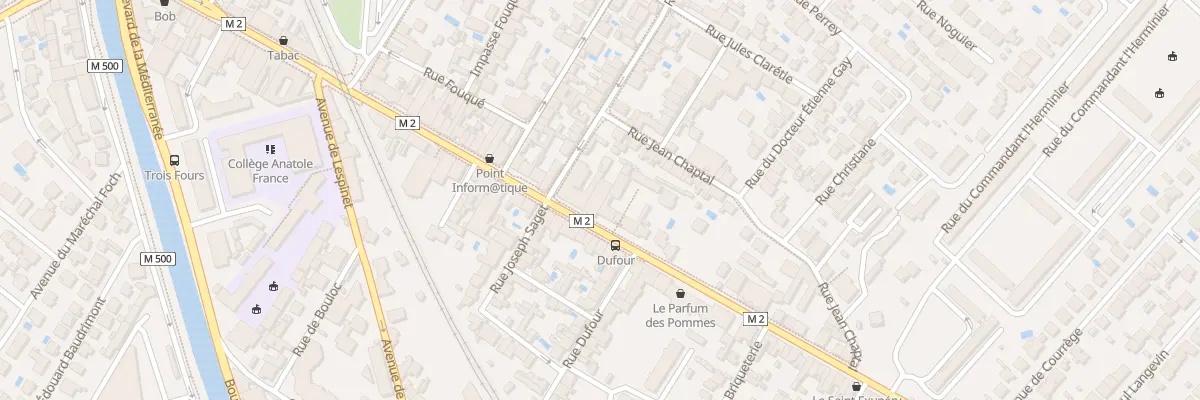 Plan du 63 Av de Saint Exupery à Toulouse