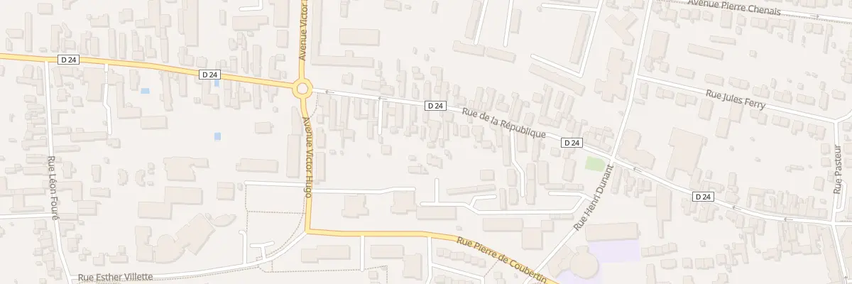 Plan du 117 Rue de la République à Mainvilliers