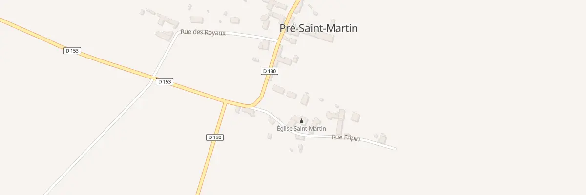 Plan du 2C Rue de St Martin à Pré-Saint-Martin