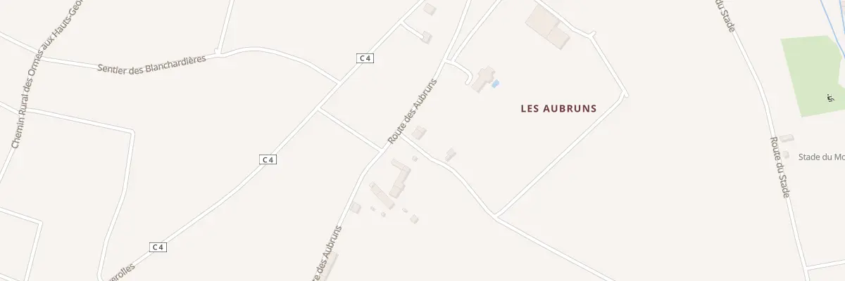 Plan du 5 Les Aubruns à Lye
