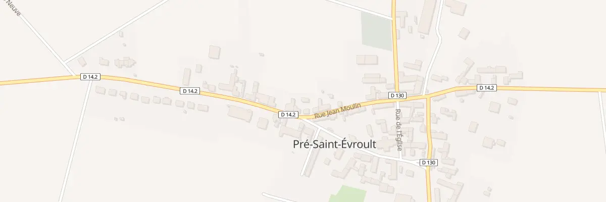 Plan du 10 Rue des Ecoles à Pré-Saint-Évroult