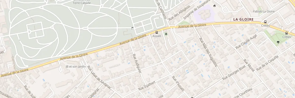 Plan du 53B Rue Assalit à Toulouse