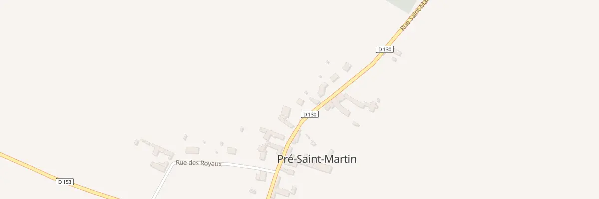 Plan du 7 Rue de St Martin à Pré-Saint-Martin