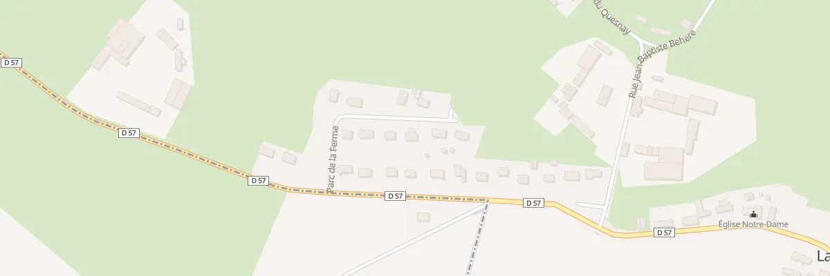 Plan du 8 Rue de Boisguillaume à La Hallotière
