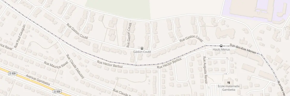 Plan du 90 Rue Gaston Coute à Chartres
