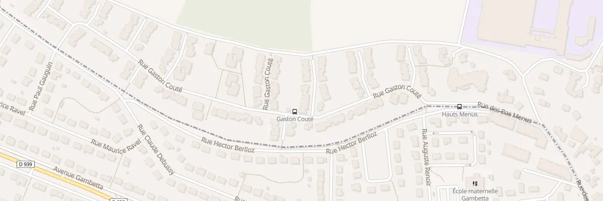 Plan du 86 Rue Gaston Coute à Chartres