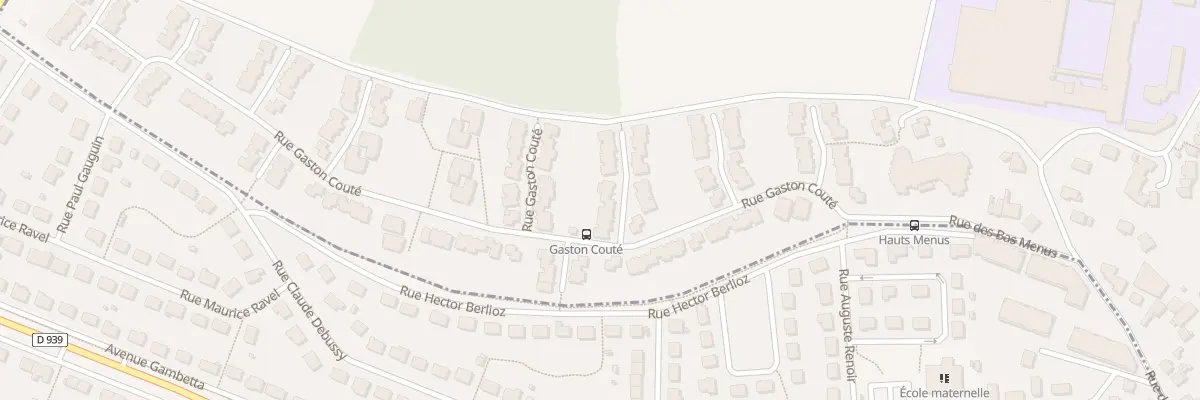 Plan du 84 Rue Gaston Coute à Chartres
