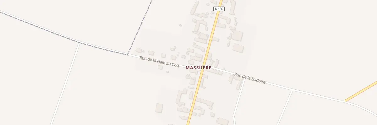 Plan du 2 Rue de la Haie au Coq à Dancy