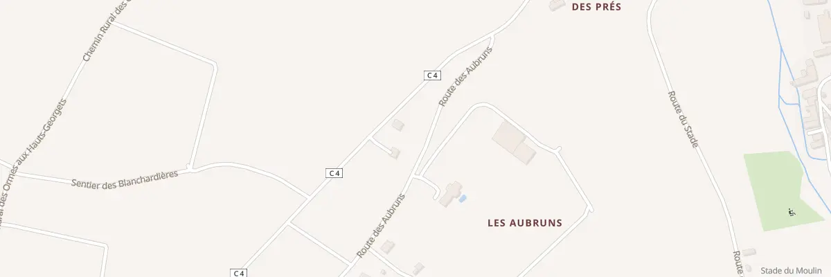 Plan du 683 Rte de Faverolles à Lye