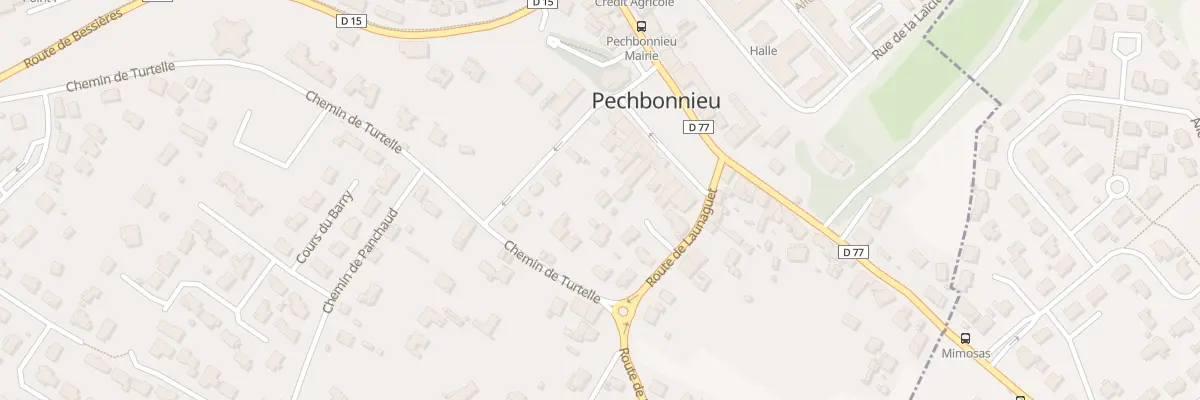 Plan du 7 Pl de la Mairie à Pechbonnieu