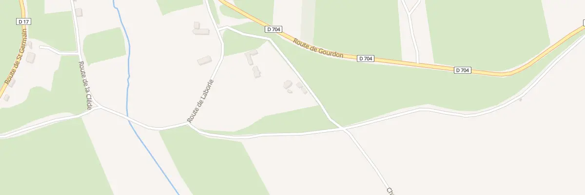 Plan du 5192F Laborie à Saint-Chamarand