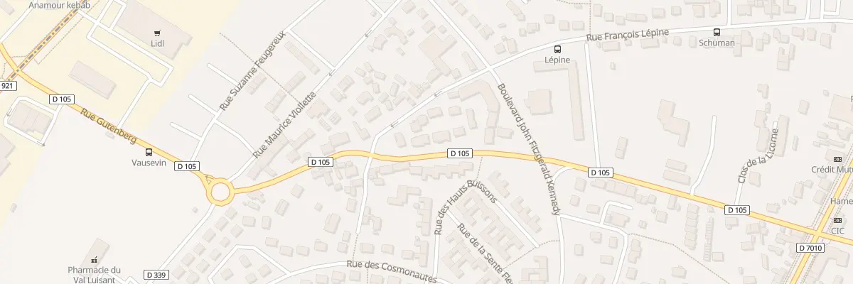 Plan du 34 Rue de la Liberté à Luisant