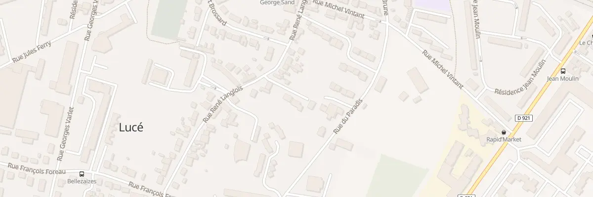 Plan du 59 Rue Rene Langlois à Lucé