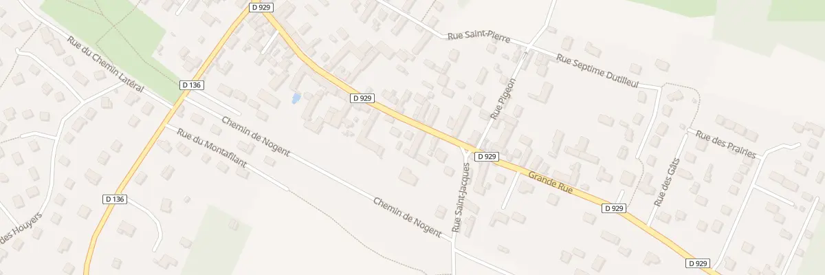 Plan du 130 Grande Rue à Villemeux-sur-Eure