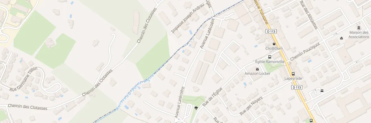 Plan du 4B Av Latécoère à Ramonville-Saint-Agne