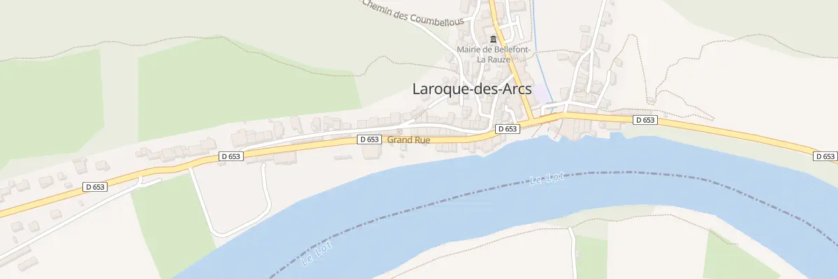 Plan du 157 Grand Rue à Bellefont-La Rauze