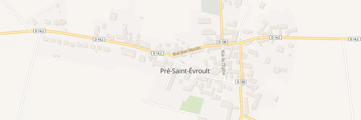 Plan du 1 Rue du General Ferron à Pré-Saint-Évroult
