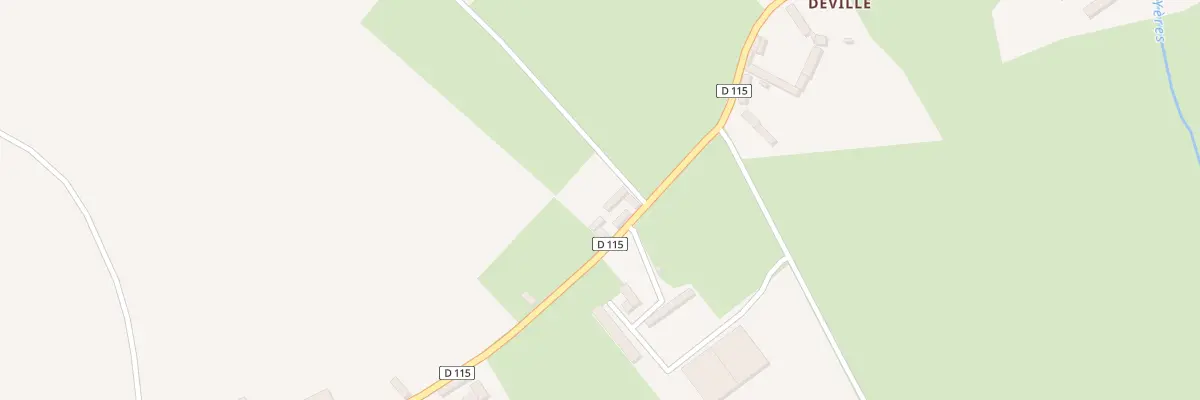 Plan du 5155 Deville à Grandcourt