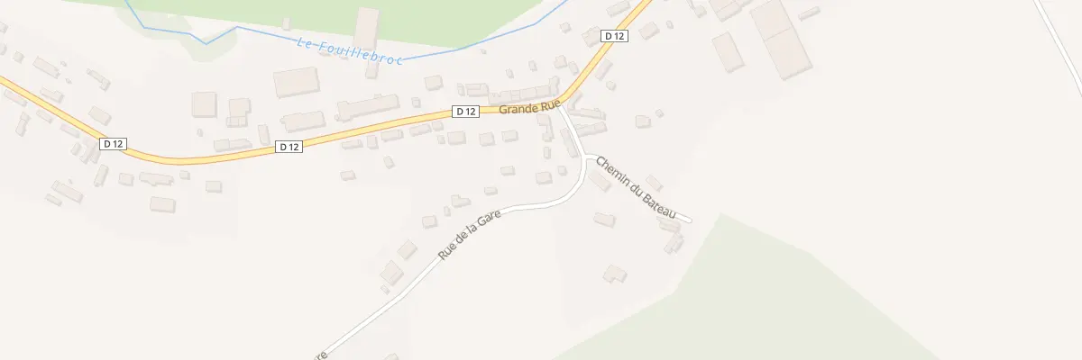 Plan du 5 Rue de la Gare à Lisors