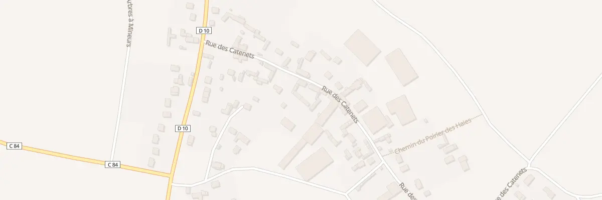 Plan du 12 Rue de Castenay à Hennezis