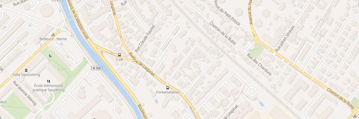 Plan du 11 Rue Jean Breffel à Toulouse
