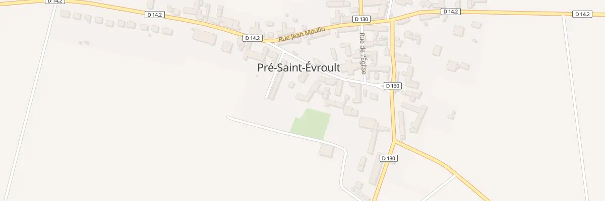 Plan du 8 Rue du General Ferron à Pré-Saint-Évroult