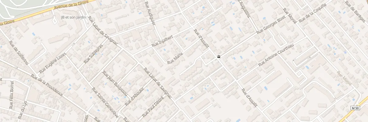 Plan du 18 Rue Marie à Toulouse