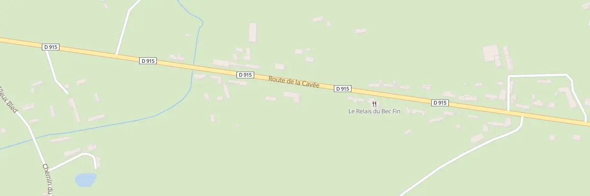 Plan du 976 Rte de la Cavée à Sommery
