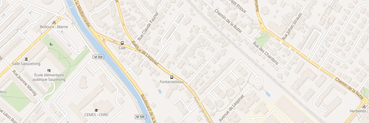 Plan du 4 Rue Jean Breffel à Toulouse