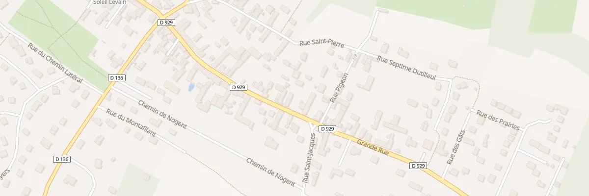 Plan du 105 Grande Rue à Villemeux-sur-Eure