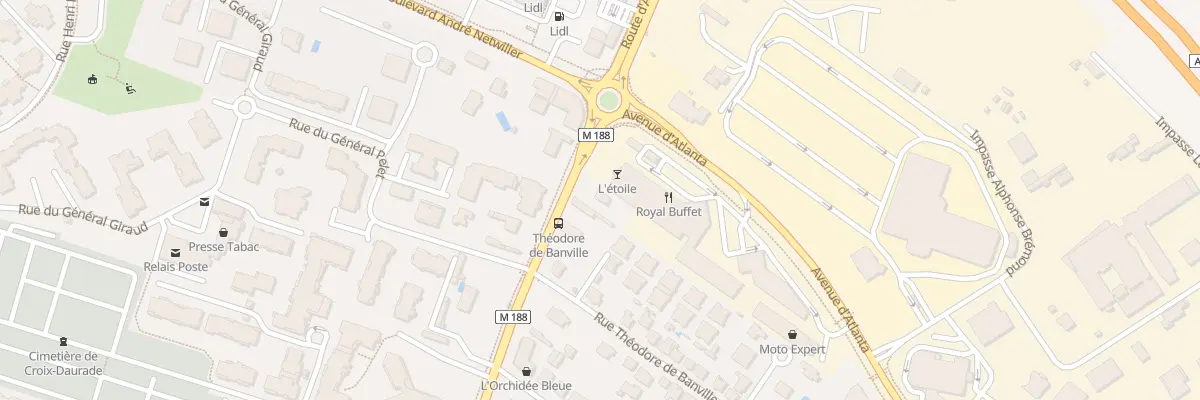 Plan du 182 Rte d’Albi à Toulouse