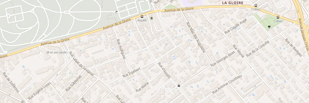 Plan du 64 Rue Assalit à Toulouse
