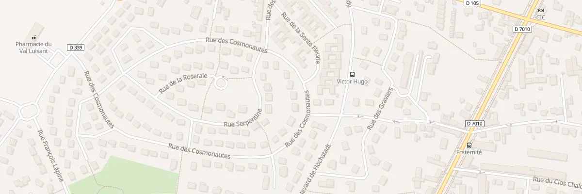 Plan du 43 Rue des Cosmonautes à Luisant