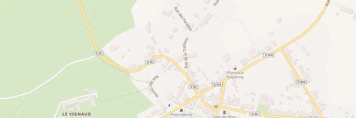 Plan du 28 Rue de Saint Leger La Montagne à La Jonchère-Saint-Maurice