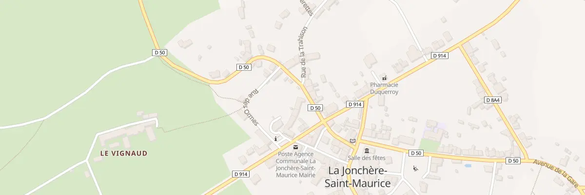 Plan du 5170 Rue de Saint Leger La Montagne à La Jonchère-Saint-Maurice