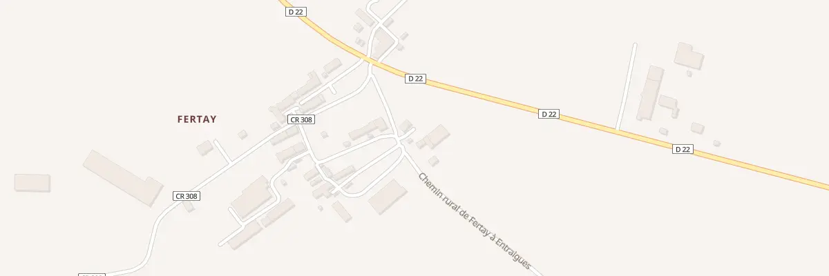 Plan du 5369 Fertay à Luçay-le-Mâle