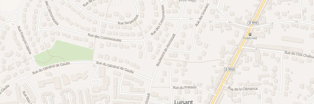 Plan du 10 Bd de Hochstadt à Luisant