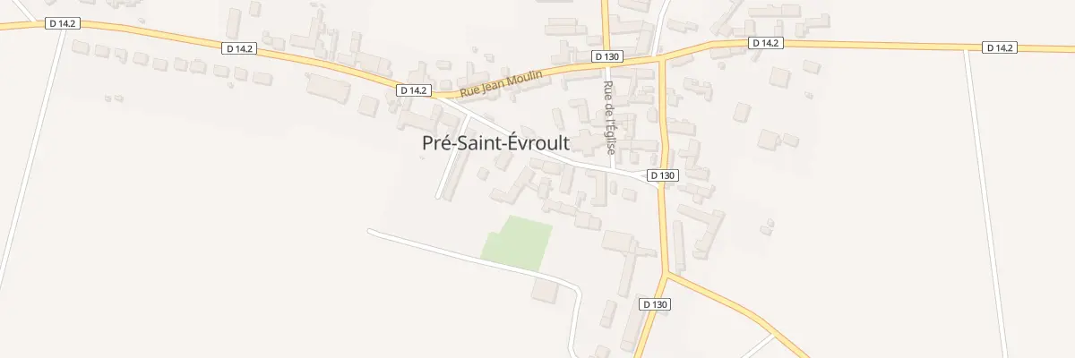 Plan du 10 Rue du General Ferron à Pré-Saint-Évroult