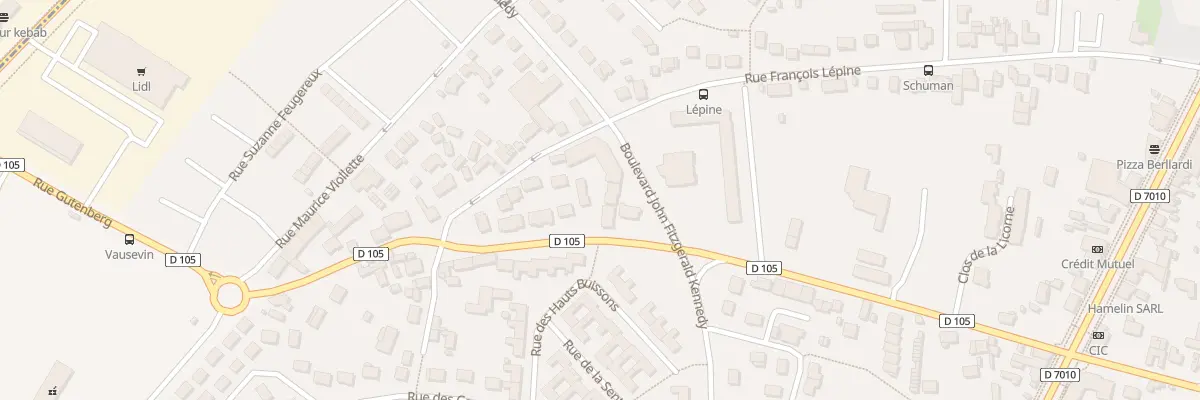 Plan du 57 Rue François Lépine à Luisant