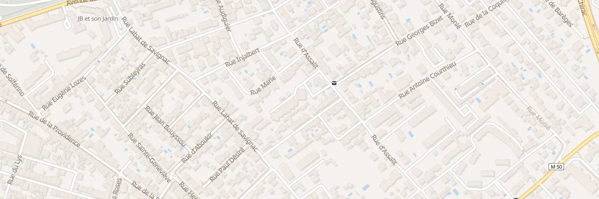 Plan du 41 Rue Assalit à Toulouse