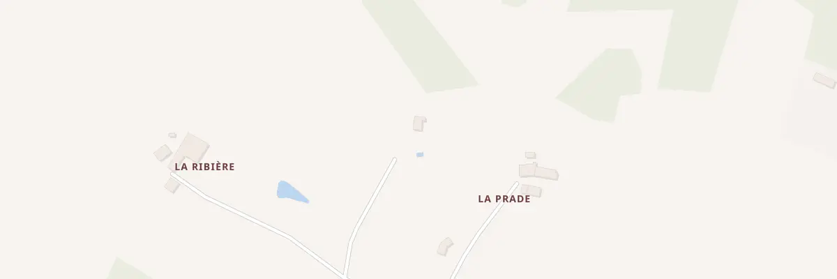 Plan du 12 La Ribière à La Geneytouse