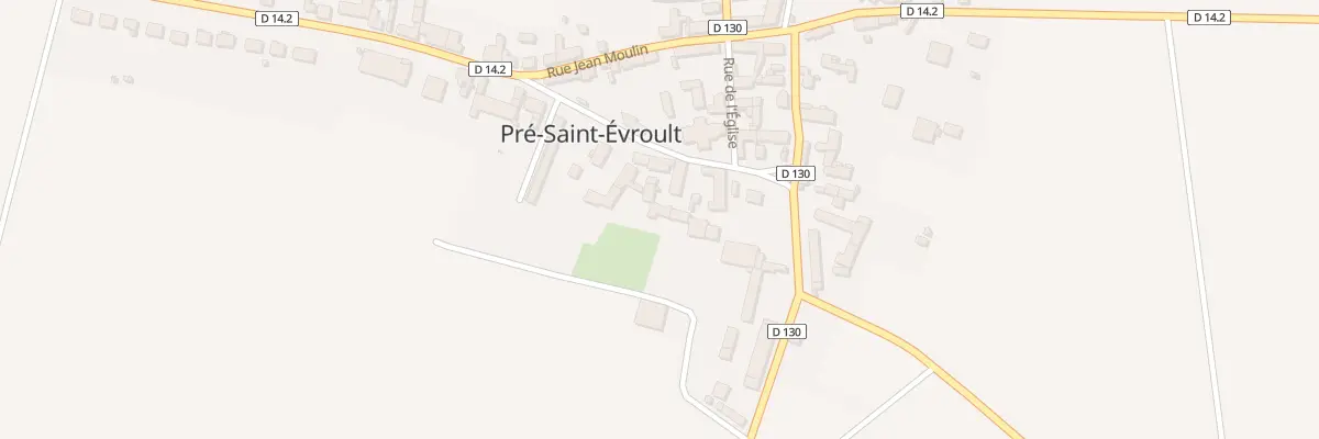 Plan du 14 Rue du General Ferron à Pré-Saint-Évroult