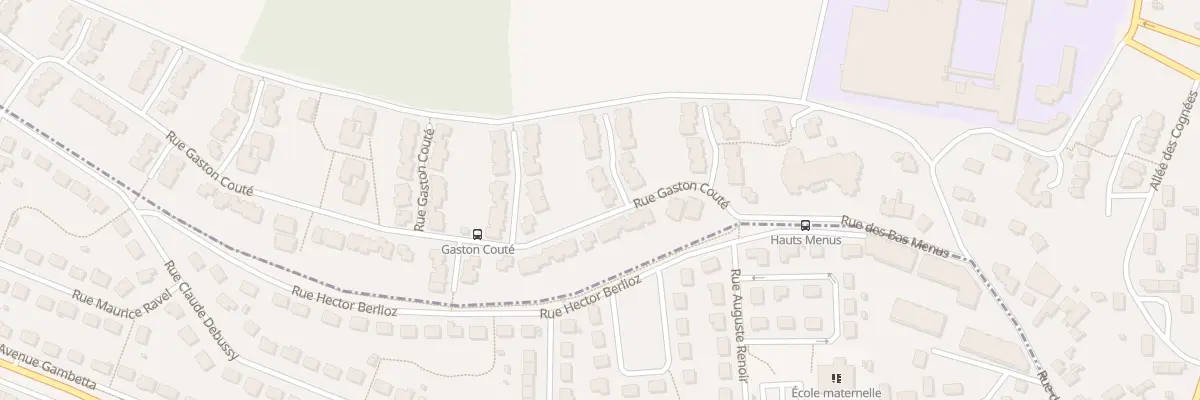 Plan du 56 Rue Gaston Coute à Chartres
