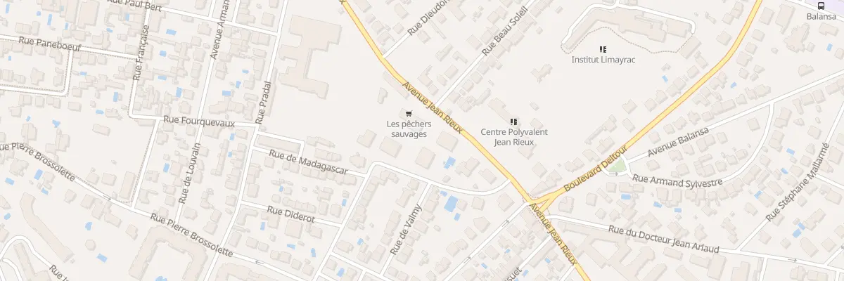 Plan du 134 Av Jean Rieux à Toulouse