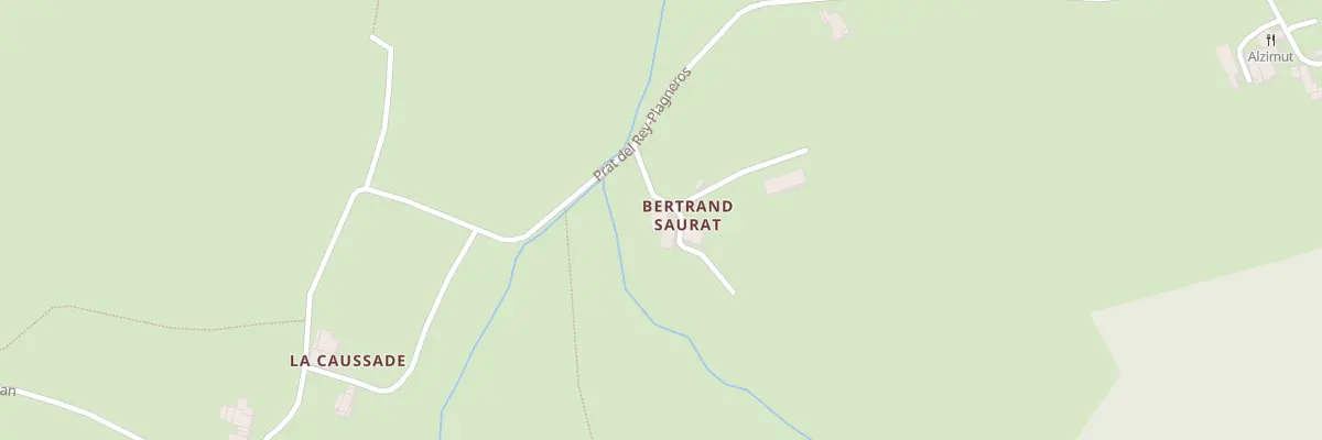 Plan du 42 Bertrand Saurat à Alzen