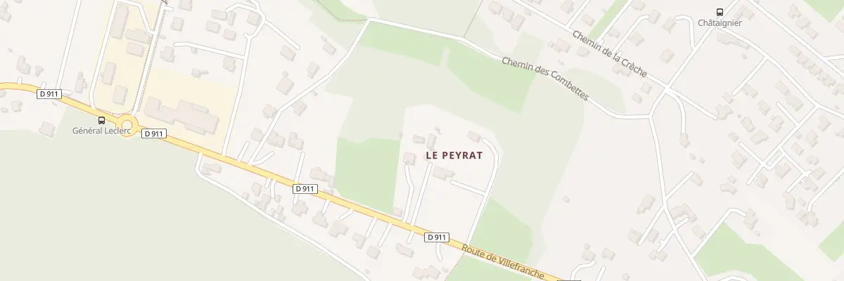 Plan du 9005 Le Payrat à Cahors
