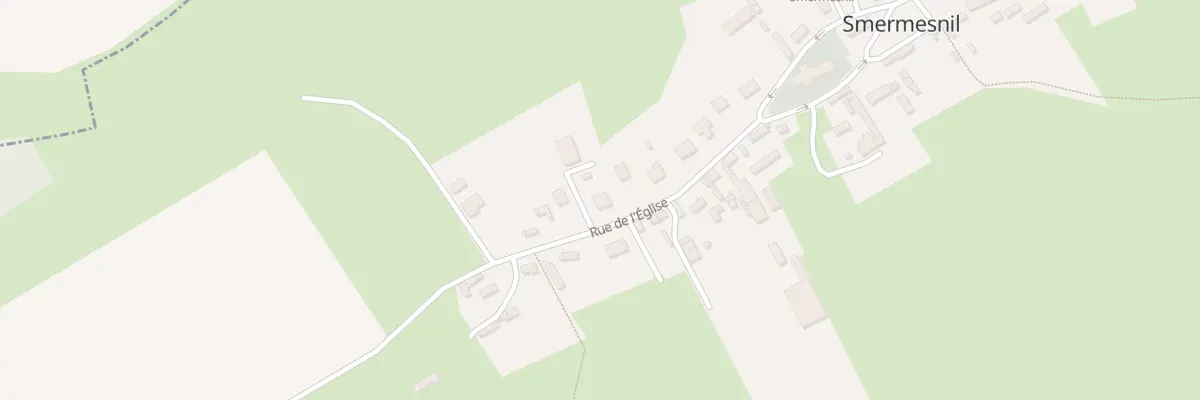 Plan du 44 Rte de l’Eglise à Smermesnil