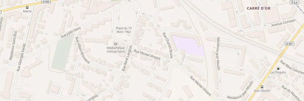 Plan du 7 Rue Michel Vintant à Lucé