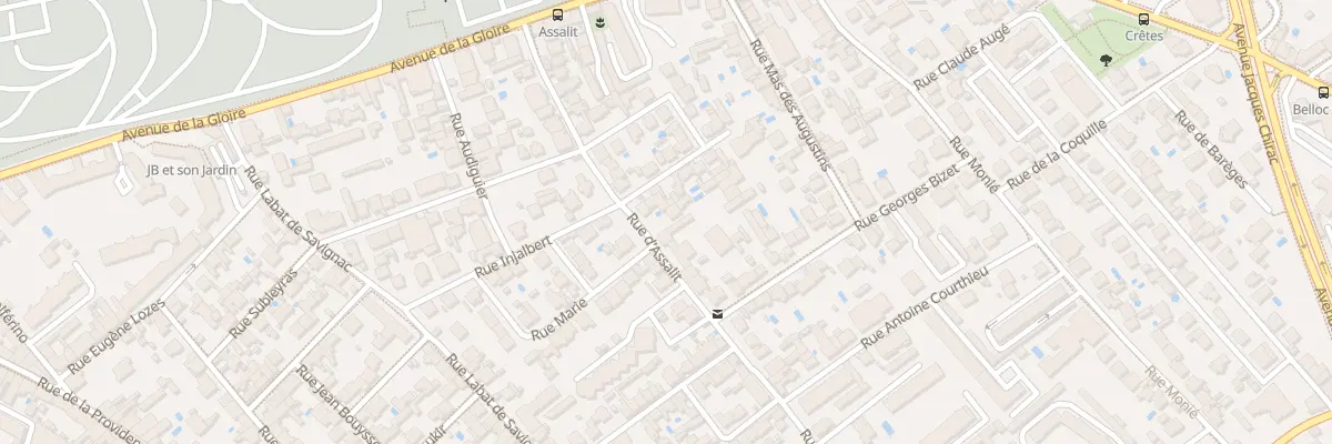 Plan du 58 Rue Assalit à Toulouse